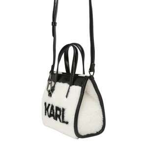 Karl Lagerfeld Kézitáska 'Skuare'  fekete / fehér