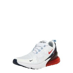 Nike Sportswear Rövid szárú sportcipők 'AIR MAX 270'  tűzpiros / fekete / fehér