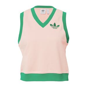 ADIDAS ORIGINALS Tréning póló 'Adicolor 70S '  fűzöld / rózsaszín