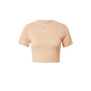 Nike Sportswear Póló 'Essential'  bézs / fehér
