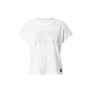 DKNY Performance Funkcionális felső  ezüstszürke / fekete melír / fehér