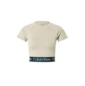 Calvin Klein Sport Póló  fenyő / ezüst / fehér