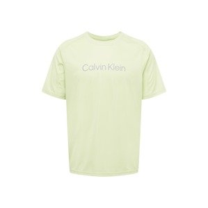 Calvin Klein Performance Funkcionális felső  szürke / pasztellzöld