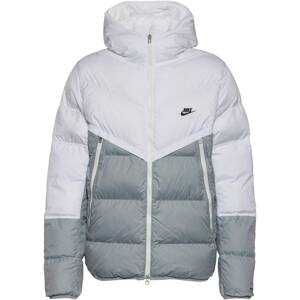 Nike Sportswear Téli dzseki  szürke / fehér
