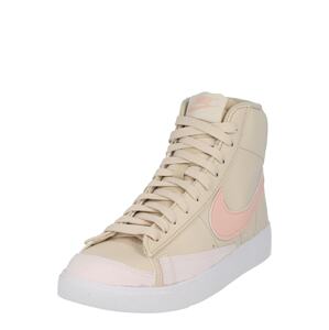 Nike Sportswear Magas szárú sportcipők 'BLAZER MID 77 NEXT NATURE'  világosbarna / lazac / rózsaszín / fehér
