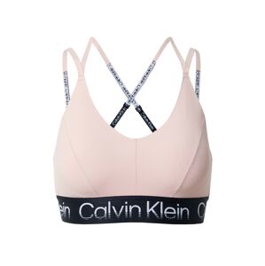 Calvin Klein Performance Sportmelltartók  pasztell-rózsaszín / fekete / fehér