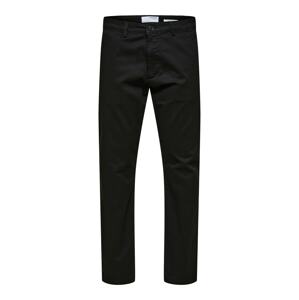 SELECTED HOMME Chino nadrág 'New Miles'  fekete