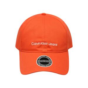 Calvin Klein Jeans Sapkák  narancs / fehér