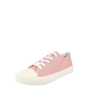Dorothy Perkins Rövid szárú sportcipők  rózsaszín / fehér