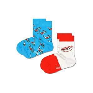 Happy Socks Zokni  kék / piros / fekete / fehér