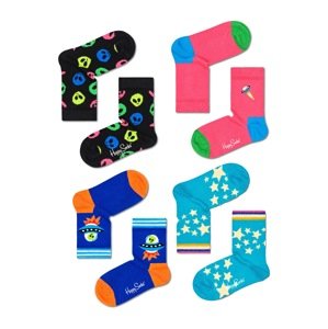 Happy Socks Zokni 'Space'  kék / égkék / rózsaszín / fekete