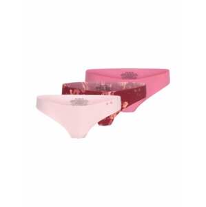 UNDER ARMOUR Sport alsónadrágok  rózsaszín / világos-rózsaszín / bordó