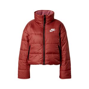 Nike Sportswear Téli dzseki  rozsdabarna / világos-rózsaszín / fehér