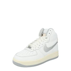 Nike Sportswear Magas szárú edzőcipők 'Air Force 1 Sculpt'  ezüstszürke / fehér