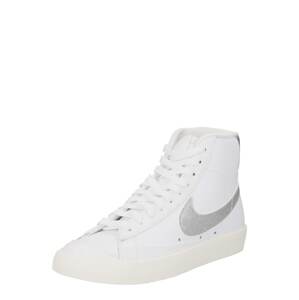 Nike Sportswear Magas szárú sportcipők  ezüst / fehér
