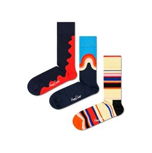 Happy Socks Zokni  kék / tengerészkék / pasztellsárga / piros