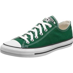 CONVERSE Rövid szárú sportcipők 'Chuck Taylor All Star'  zöld / fekete / fehér