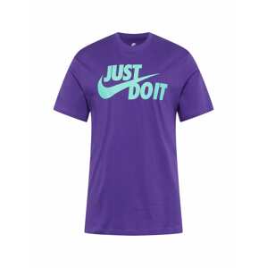 Nike Sportswear Póló 'Swoosh'  vízszín / szilva