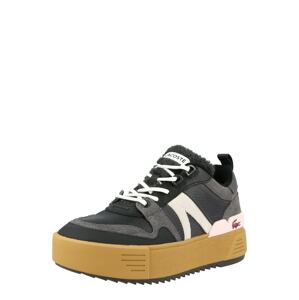 LACOSTE Rövid szárú sportcipők  szürke / fekete / fehér