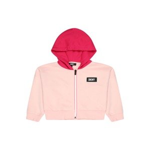 DKNY Tréning dzseki  rózsaszín / rózsaszín / fehér