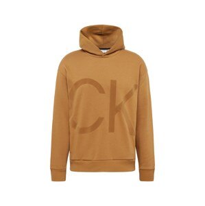 Calvin Klein Tréning póló  karamell / gesztenyebarna