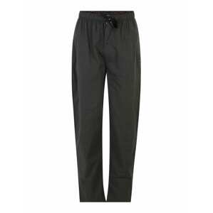 TOM TAILOR Pizsama nadrágok  khaki / fekete