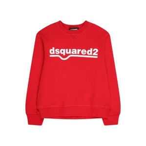 DSQUARED2 Tréning póló  piros / fehér
