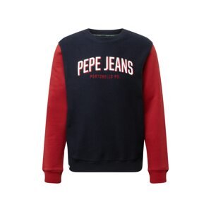 Pepe Jeans Tréning póló 'PERSEUS'  tengerészkék / piros / fehér