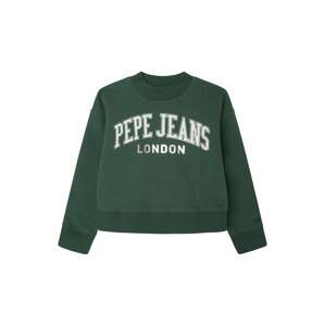 Pepe Jeans Tréning póló 'ELISABETH'  zöld / fehér