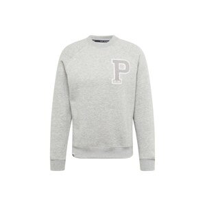 Pepe Jeans Tréning póló 'Pike'  szürke melír / fehér