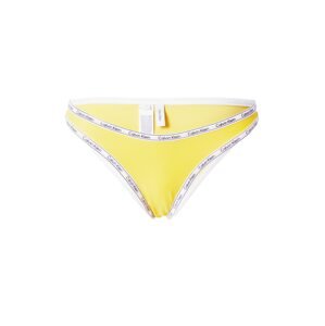 Calvin Klein Swimwear Bikini nadrágok  indigó / sárga / fehér