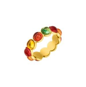 PURELEI Gyűrűk 'Joy'  sárga / arany / zöld / piros