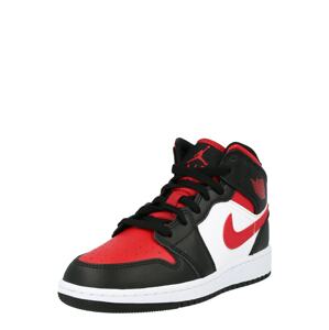 Jordan Sportcipő 'Air'  piros / fekete / fehér