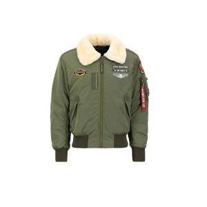 ALPHA INDUSTRIES Téli dzseki 'Injector III Air Force'  khaki / vegyes színek