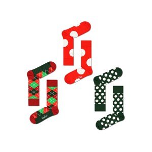 Happy Socks Zokni 'Holiday Classics'  alma / fenyő / piros / fehér