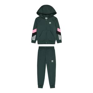 ADIDAS ORIGINALS Jogging ruhák  zöld / fáradt rózsaszín / fekete / fehér