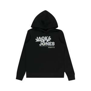 Jack & Jones Junior Tréning póló 'Hunter'  sárga / szürke / fekete / fehér