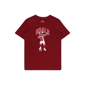 Jack & Jones Junior Póló 'DREAM FOOTBALL'  piros / fehér