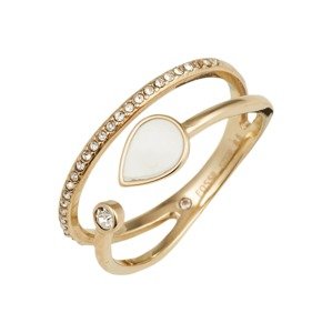 FOSSIL Gyűrűk  arany / gyöngyház-fehér