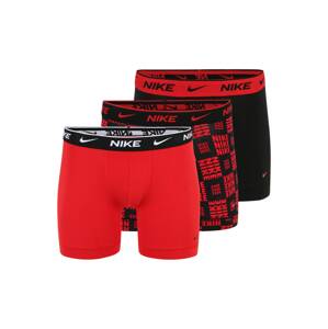 NIKE Sport alsónadrágok  piros / fekete / fehér