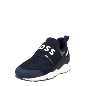 BOSS Kidswear Sportcipő  tengerészkék / fekete / fehér