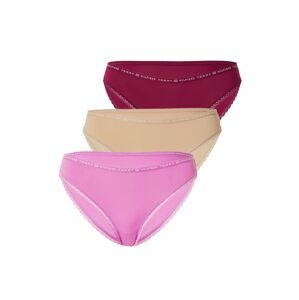Tommy Hilfiger Underwear Slip  bézs / orchidea / borvörös / fehér