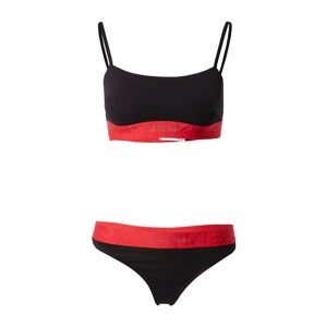Calvin Klein Underwear Fehérnemű szettek  piros / fekete / ezüst