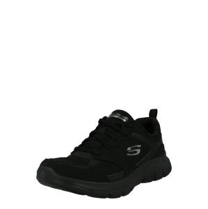 SKECHERS Rövid szárú sportcipők 'FLEX APPEAL 4.0'  fekete