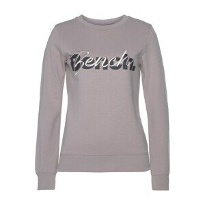 BENCH Tréning póló  mályva / fekete / ezüst