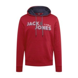 JACK & JONES Tréning póló 'Friday'  füstkék / khaki / sötétvörös / fehér