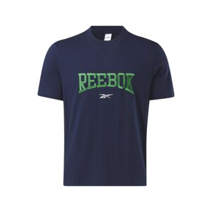 Reebok Classics Póló  tengerészkék / zöld / fehér