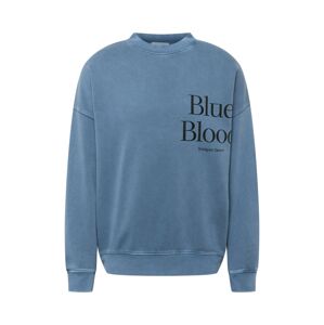 Goldgarn Tréning póló 'THE BLUE BLOOD'  füstkék / fekete