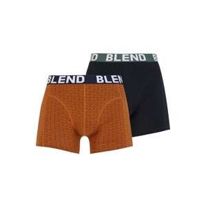 BLEND Boxeralsók  sötétkék / zöld / narancs / fehér