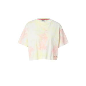 SCOTCH & SODA Póló  világos sárga / rózsaszín / fehér